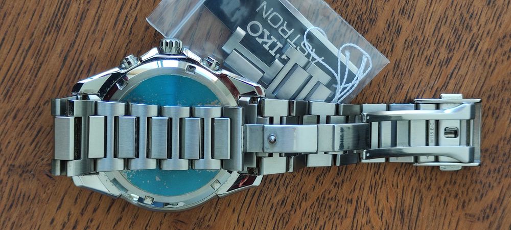 Relógio Seiko Astron GPS Solar 8X42 Stainless Steel