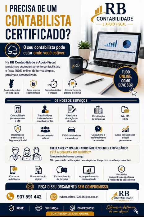 Contabilista Certificado | IRS, Empresas e Independentes