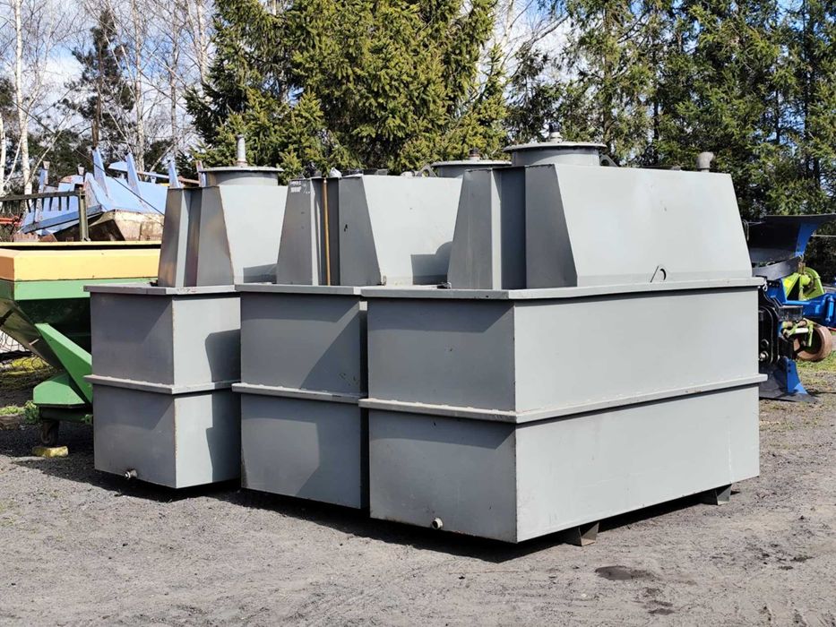 Zbiornik na paliwo olej dwupłaszczowy 1500l