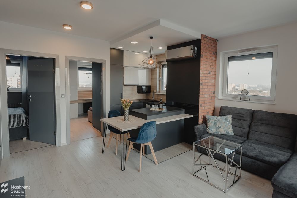 Noclegi Kraków Luksusowy Klimatyzowany Apartament z tarasem i parking.