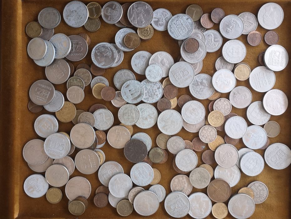 Lote de 180 moedas
