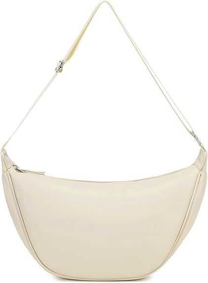 Micmores Torba na ramię damska typu hobo - beż