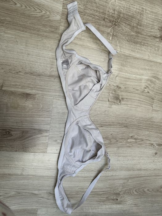 Biustonosz do karmienia 95D bialy/ecru