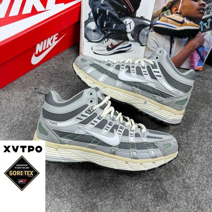 Кросівки з хутром Nike P-6000 High premium зимові | Кроссовки Найк жіночі