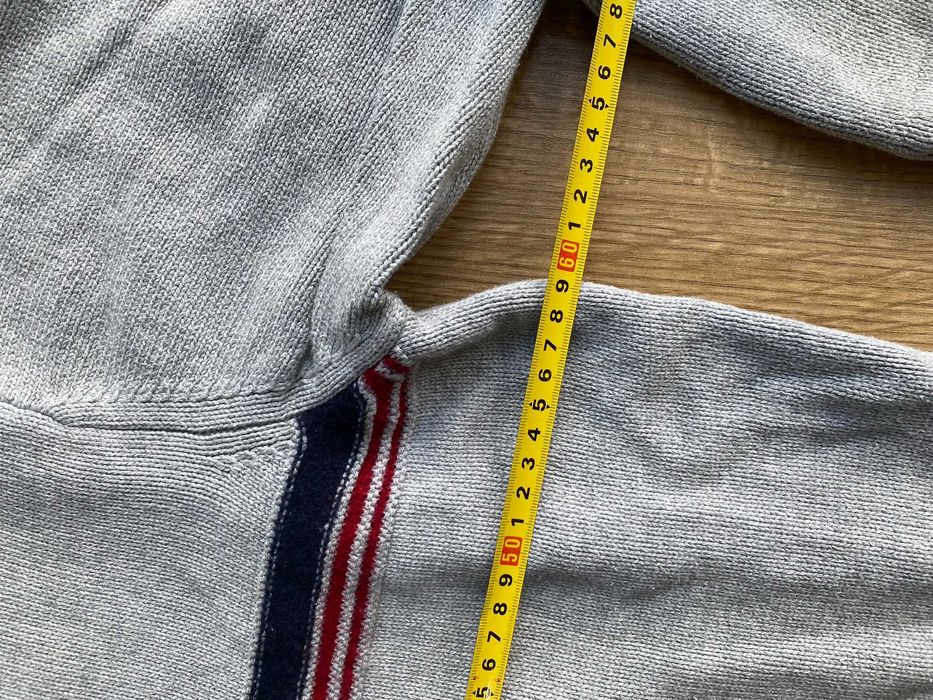 Tommy Hilfiger Szary Męski Sweterek r. XL