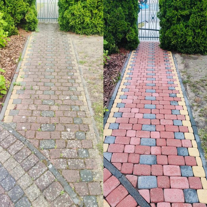 Mycie kostki brukowej - Wolne terminy 2026