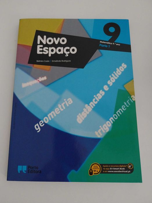 Livro Manual Matematica Novo Espaço 9 (Novo)