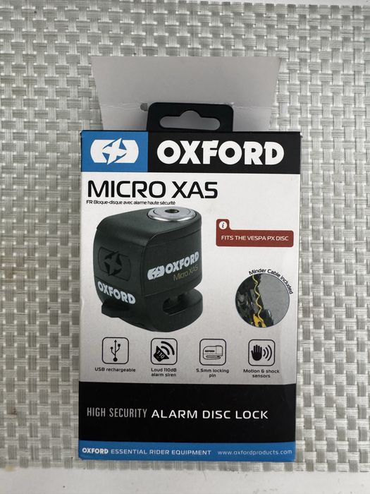 Cadeado de disco mota Oxford  micro XAS