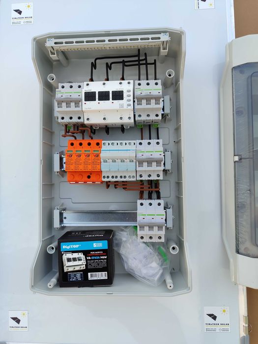 Готовий щиток захисту інвертора 3 фази/ Deye 12...30 кВт AC