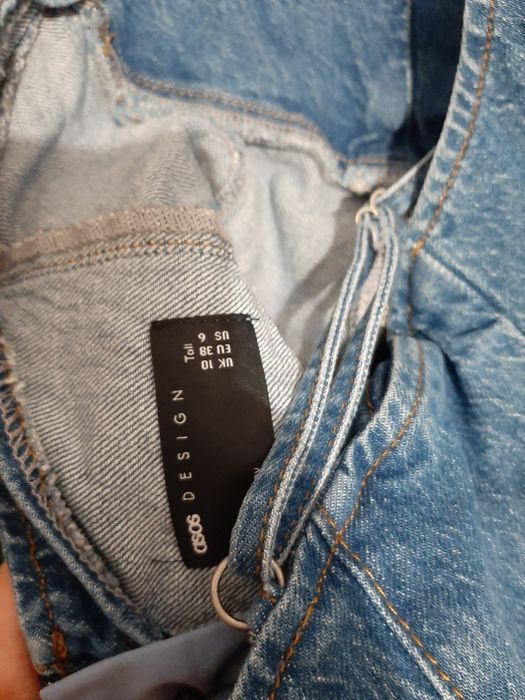 Джинсовий сарафан asos