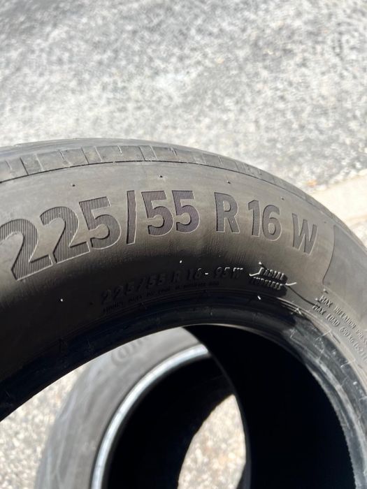 225/55/16 Continental 2 pneus