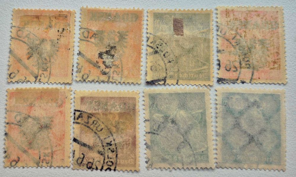 Німеччина серія марок з наддруком Гданськ Gdansk 8 марок