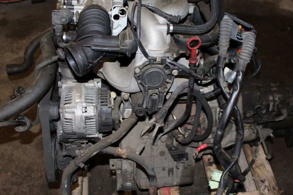 BMW E36 Osprzęt Silnika Silnik 1.8 Benzyna 318 M43B18 BDB stan BMA