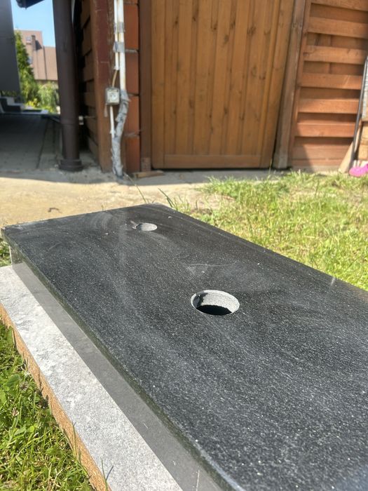 Granitowy Blat pod zlew gotowy zalozenia Okazia