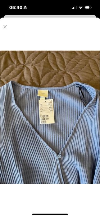 Нова з біркою в рубчик H&M для школярів