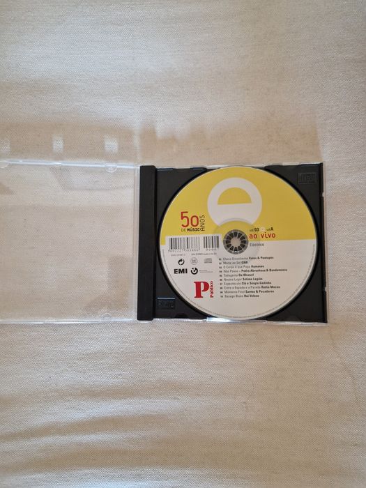 CD "50 Anos de Música ao Vivo", Vol. 03, CD A