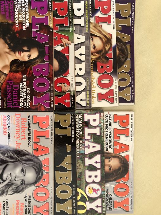 Playboy prawie cały rocznik 2010