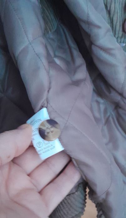 Kamizelka meska, sztruks bawelniany