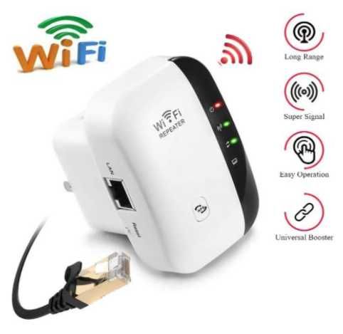 Aigital Wzmacniacz WiFi LAN Repeater 300Mb/s PC 2.4Ghz Wired AP WPS