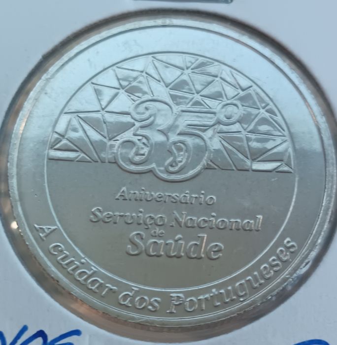 Moedas 2.5€ Portugal, coleção completa