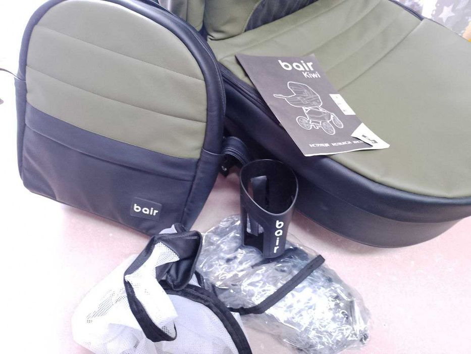 Польський візочок Bair Kiwi баєр ківі Супер амортизація коляска 2 в 1