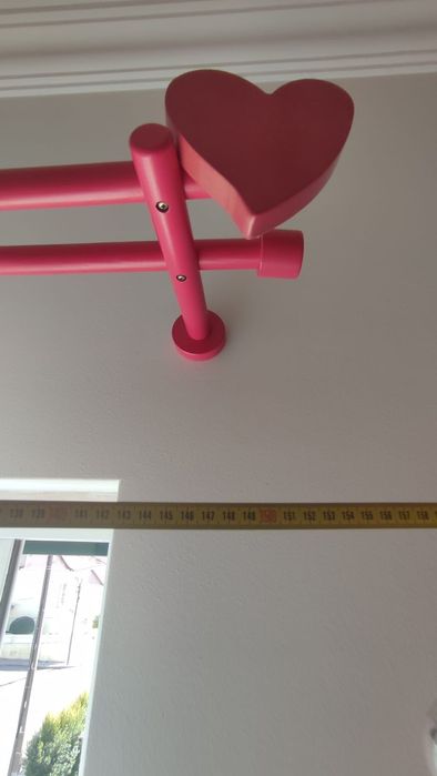 Conjunto cortinas + varão e calha dupla