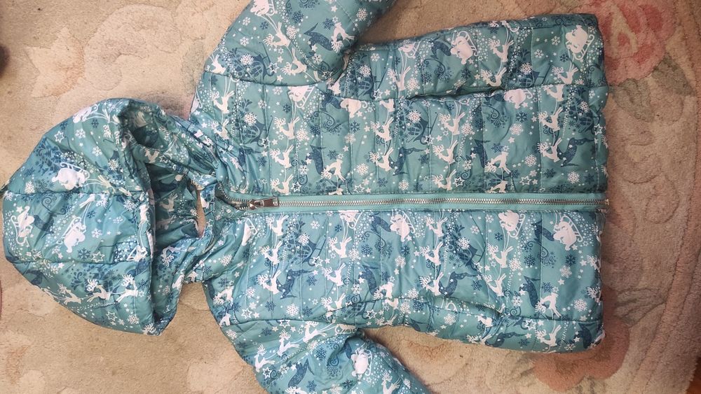 Курточка зима комплект на дівчинку 92