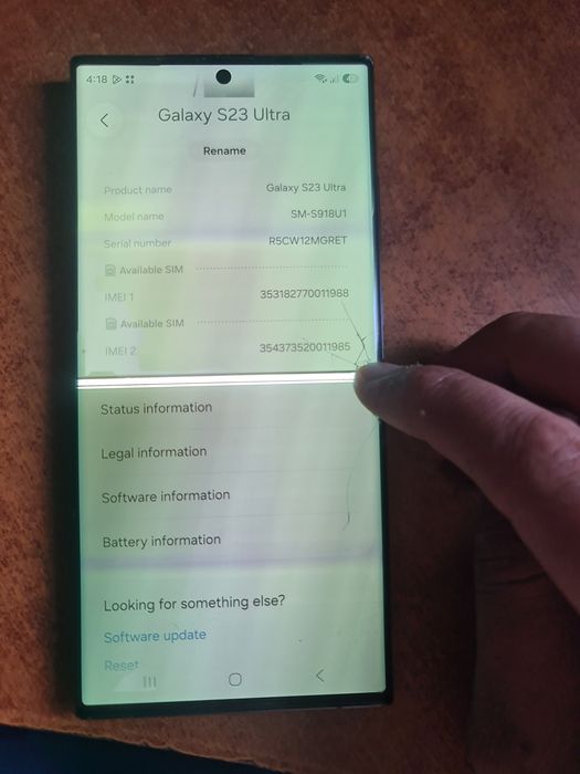 Samsung s23 ultra 12/256