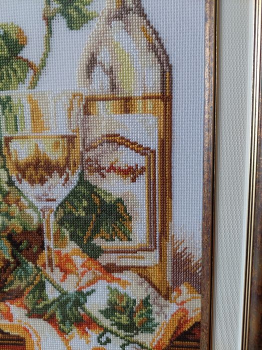 Картина вишита нитками