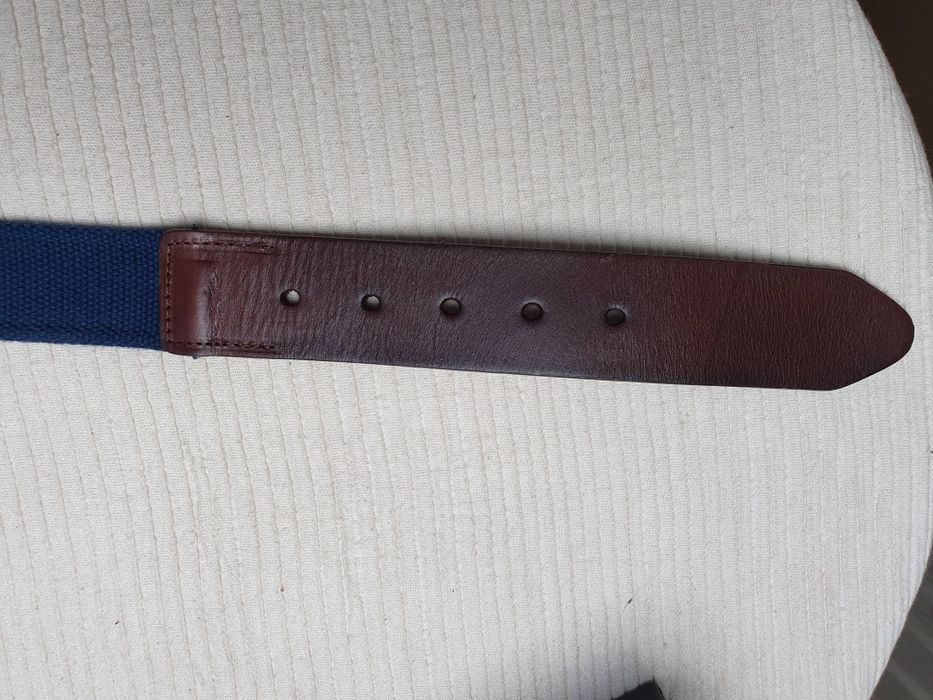 Pasek materiałowo skorzany roz. 93/103