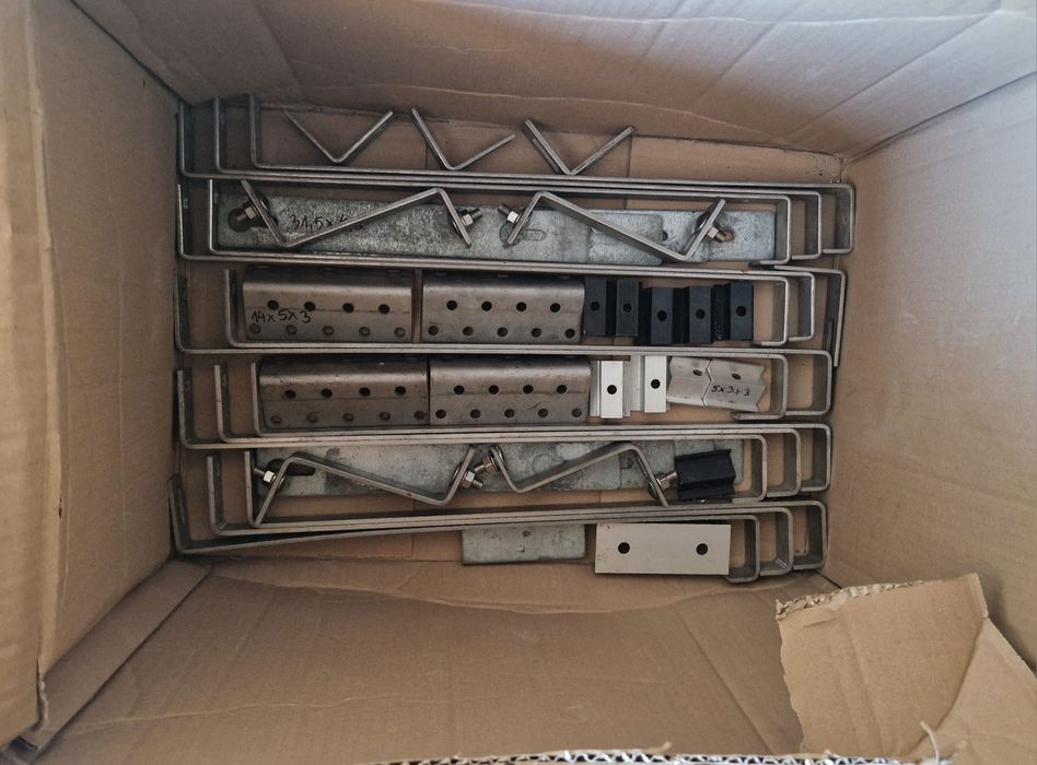 Fotowoltaika - elementami montażowe