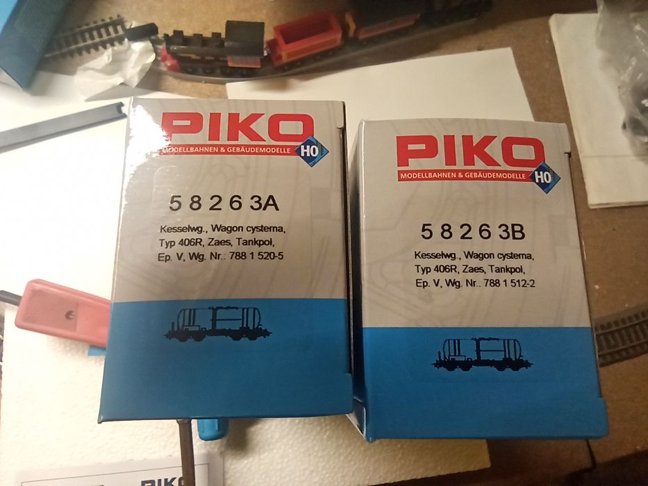 Cysterna PKP h0 Piko zestaw 58263