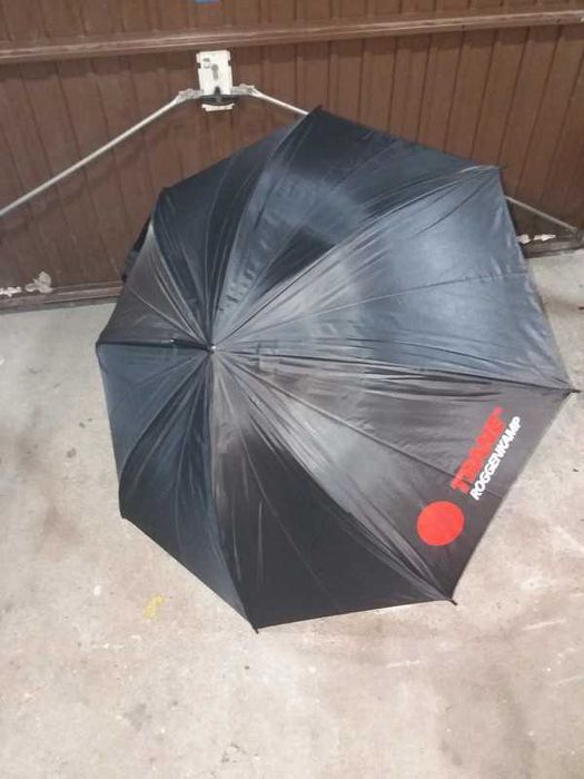 Parasolka czarna wzmocniona