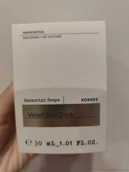 Korres Velvet skin drink Santorini grape 30ml Sephora