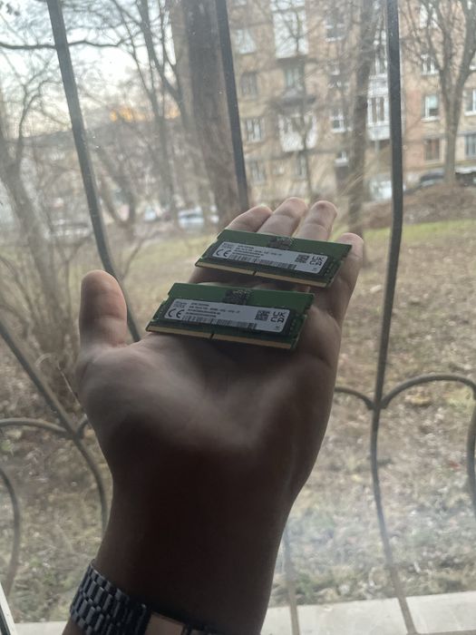 Нова ігрова оперативна памʼять до ноутбука ddr5 5600Мгц