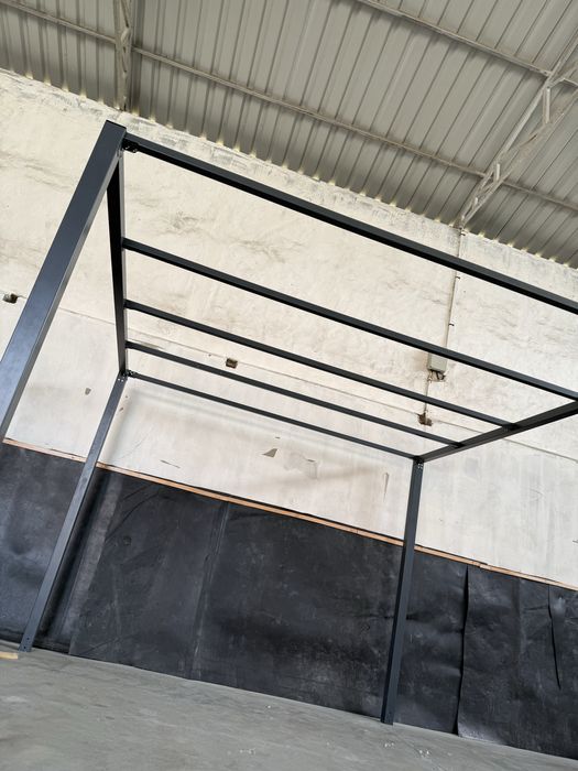 Pergola/altanka 3x3 stalowa, kotwy, zasłony, żagiel, dach