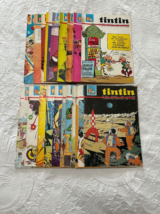 Revistas Tintin - vários anos