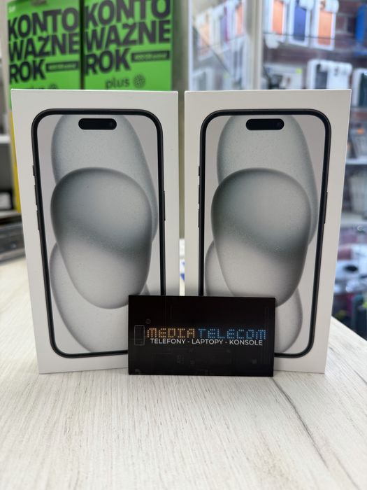 IPHONE 15 128GB (NOWY) Black