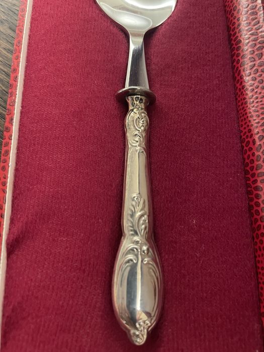 Colher de criança em prata