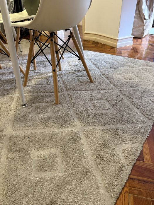 Tapete cinzento 170x235cm