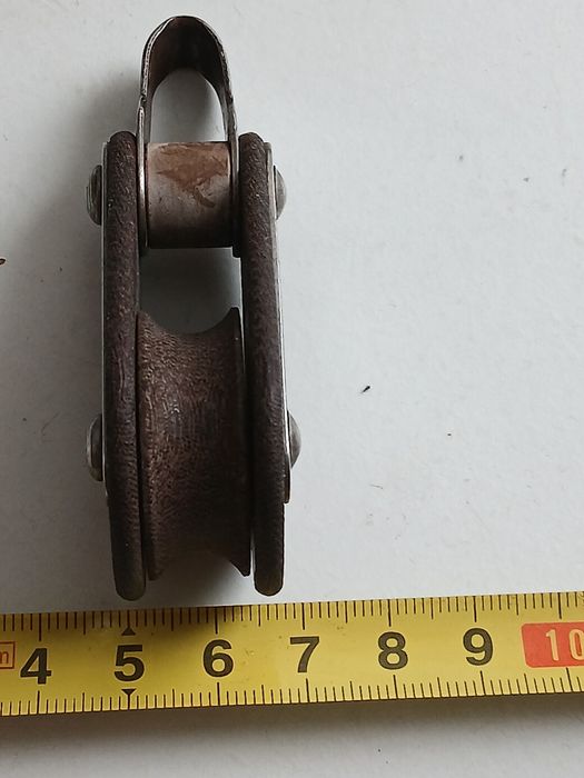 Проводной блок,одношкифный, однообушковый, для яхт