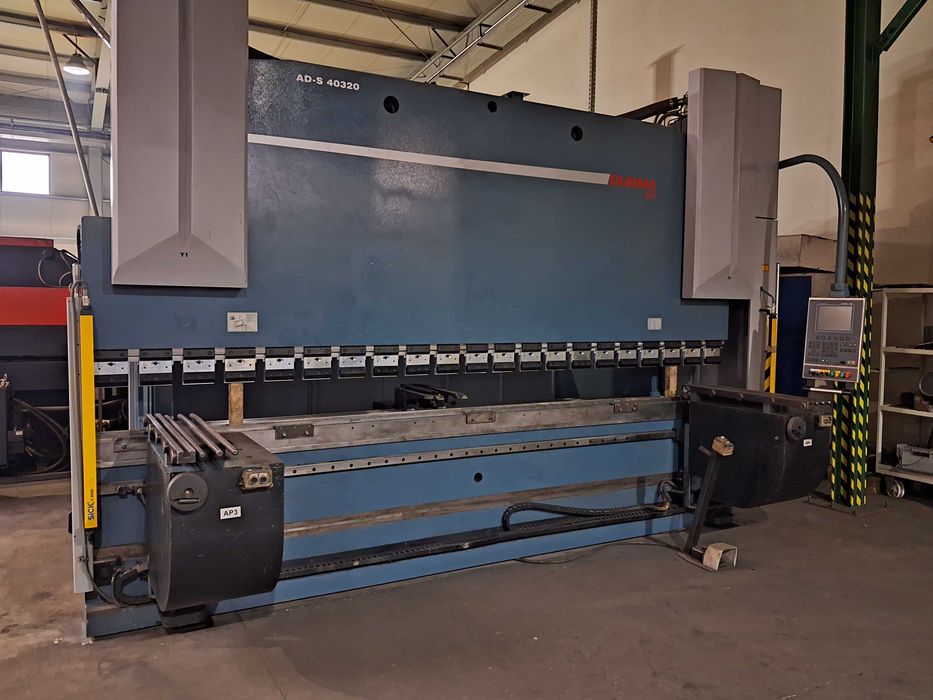 Prasa krawędziowa 320 ton !! Mocowania 150 ton/metr