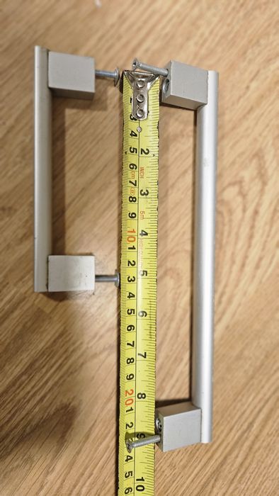 Uchwyty meblowe aluminium szczotkowane