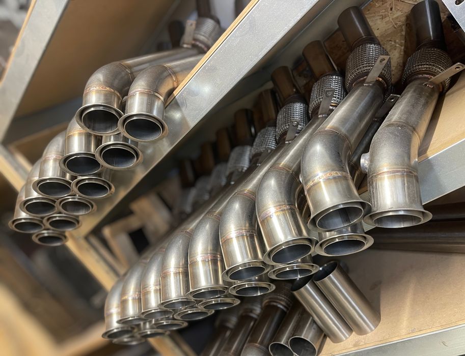 Downpipe 2,5” BMW e60, e61 n47 177km