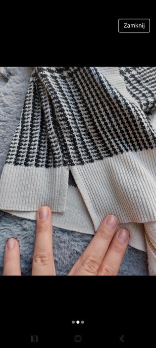 Sweterek damski rozpinany H&M