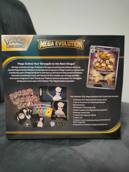 Karty Pokemon TCG - Mega Evolution Gardevoir Elite Trainer Box ETB