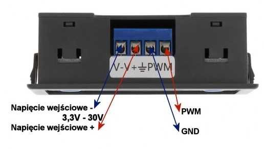 Cyfrowy generator PWM 1Hz-150Khz 3.3-30V prostokąt
