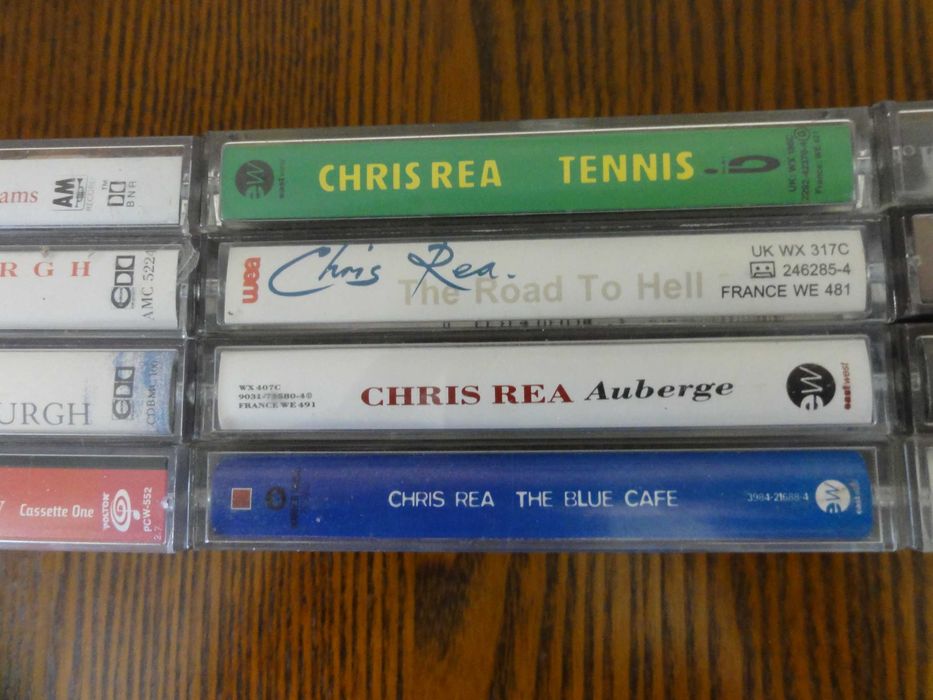 Kasety magnetofonowe: Chris Rea...inne.
