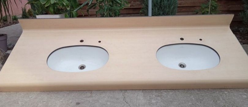 Двойна столешниця з раковинами мийка  Німеччина