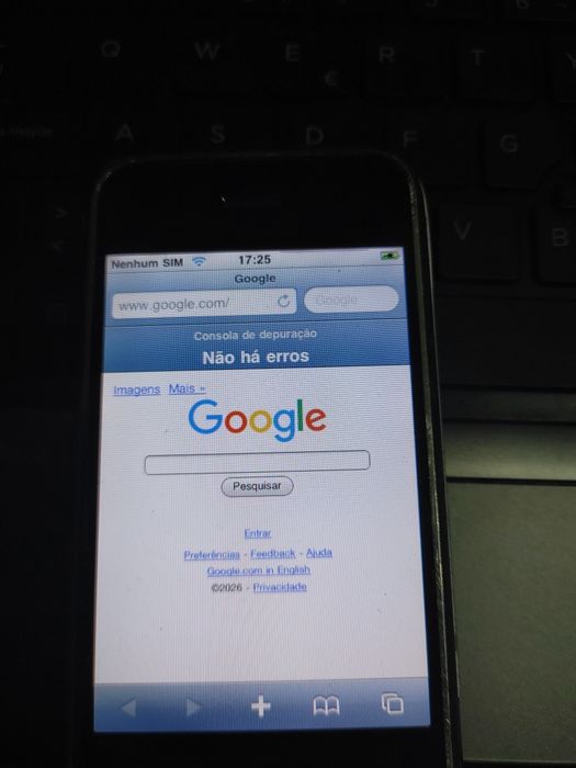 iPhone primeira geração. O primeiro lançamento na america